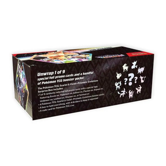 【POKEMON 精靈寶可夢】(美版) Scarlet & Violet Prismatic Evolutions SV8.5 棱鏡演化 驚喜收藏盒