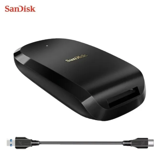 【SanDisk 晟碟】[全新版] ExtremePRO CFexpress Type B USB-C 讀卡機(2年原廠保固  SDDR-F451)