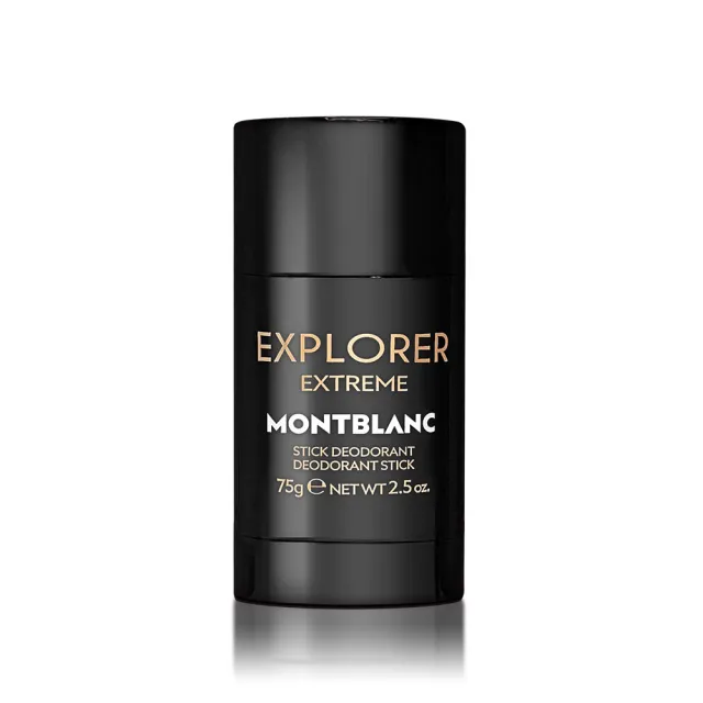 【MONTBLANC 萬寶龍】Explorer Extreme 探尋巔峰香精體香膏 75g(專櫃公司貨)
