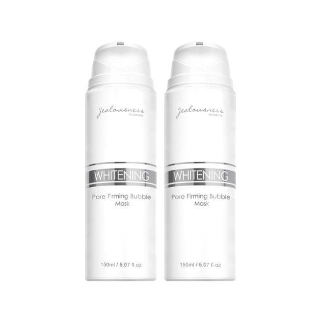 【JS 婕洛妮絲】灰熊厲害瞬白泡泡面膜150mlx2（淨膚調理）