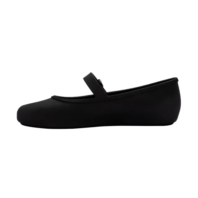 【Melissa】圓頭素面瑪莉珍鞋(黑色) 防潑水