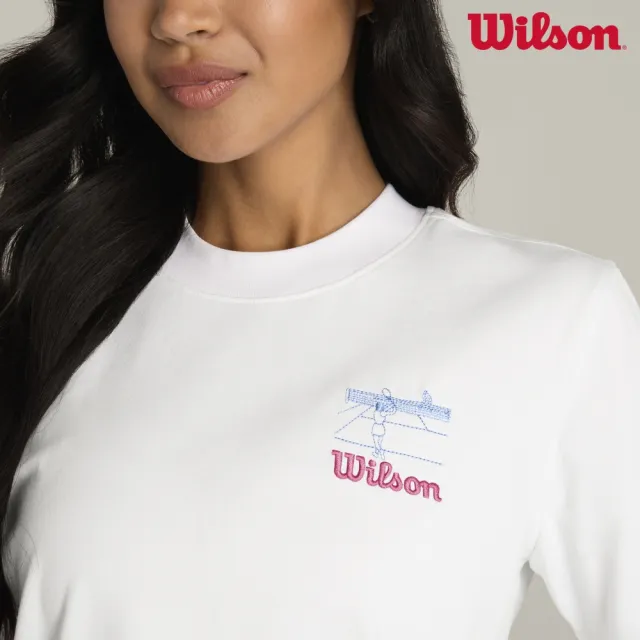 【WILSON】Modern Tee Bright White 女款 服飾 短袖T恤 白色 WE00038W001002