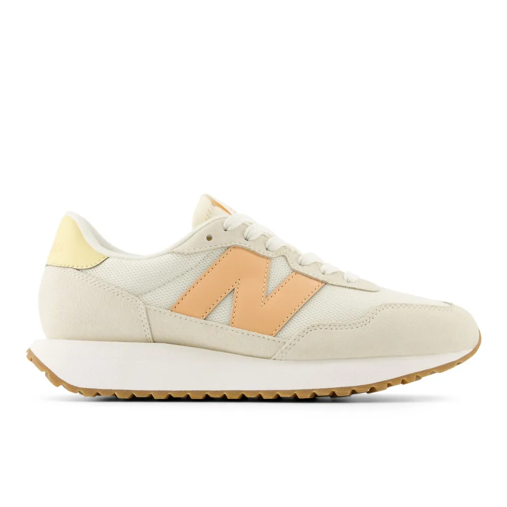 【NEW BALANCE】NB 復古鞋/運動鞋_女性_蜜桃黃_WS237FG-B