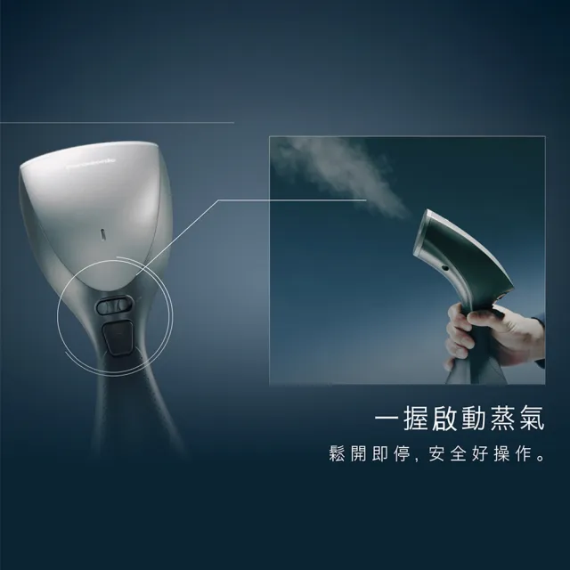 【Panasonic 國際牌】蒸氣電熨斗女王頭掛燙機(NI-GS410)