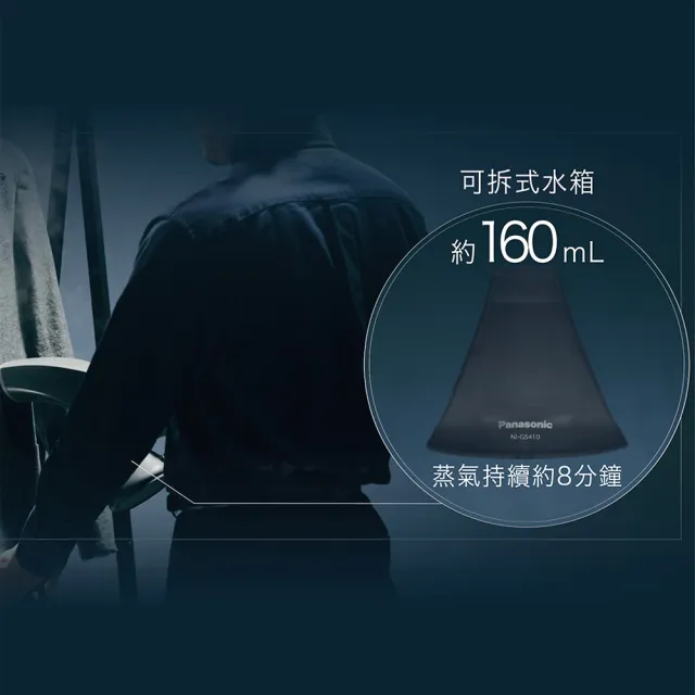【Panasonic 國際牌】蒸氣電熨斗女王頭掛燙機(NI-GS410)