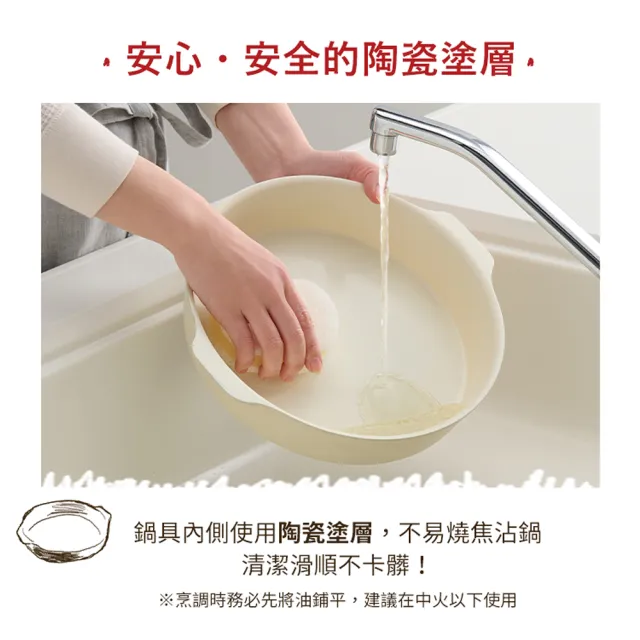 【IRIS】多功能可拆式陶瓷不沾平底鍋6件組 DPAN-6S(不沾平底鍋 平底鍋 多功能鍋 鍋子)