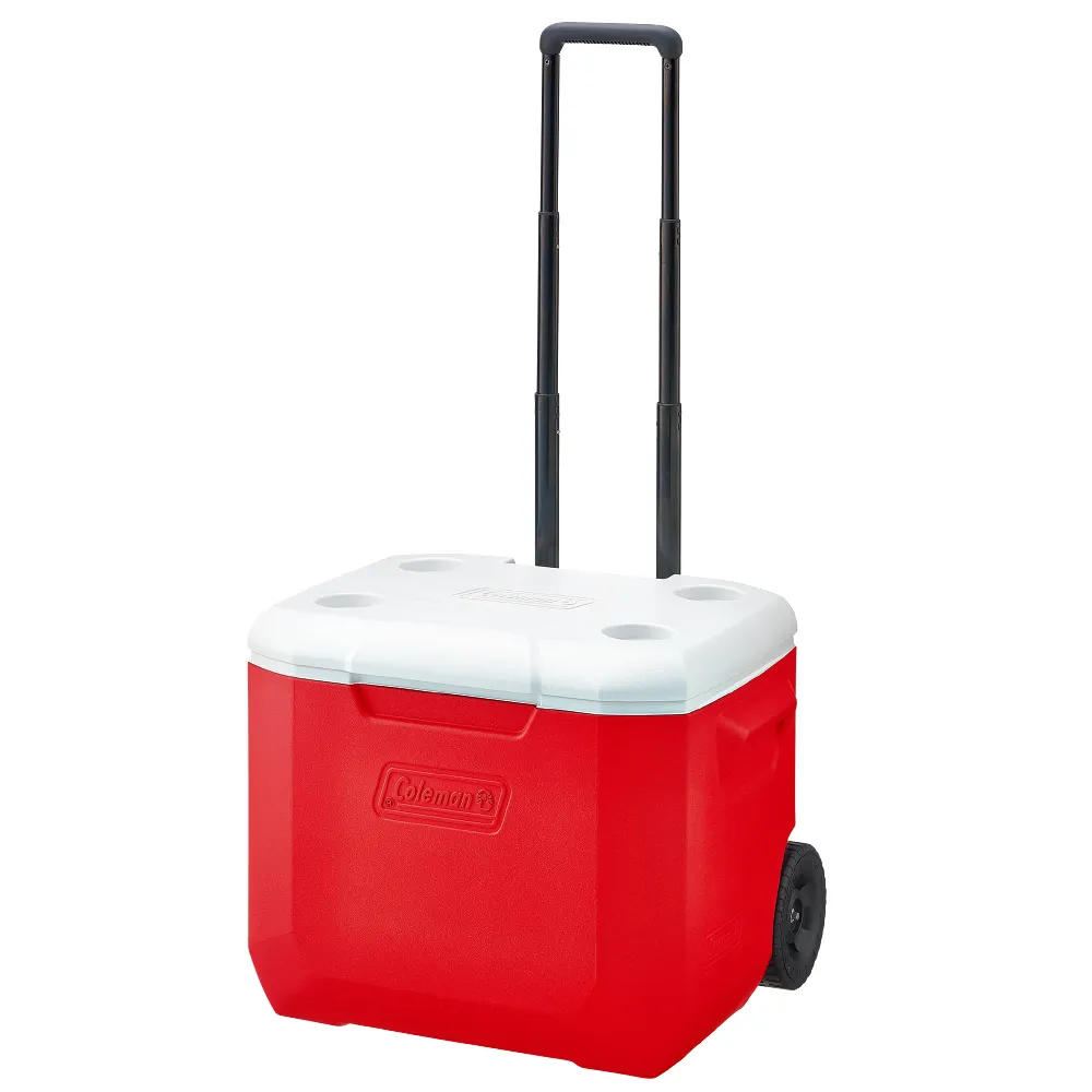 【Coleman】56L拖輪冰箱 / 美利紅(CM-27864M000)