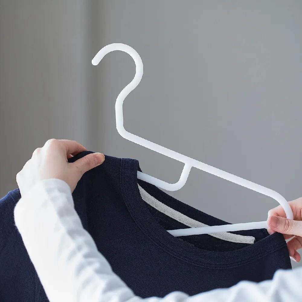 【MUJI 無印良品】聚丙烯洗滌用衣架/3支組/約寬42cm