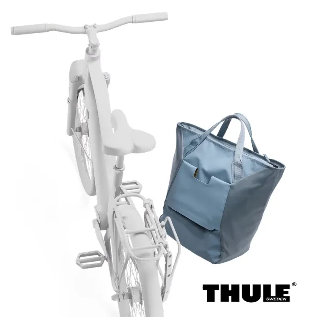 【Thule 都樂】Chasm 自行車用 InLock 托特包 25L 中藍色 (週年慶/露營/旅行/收納)