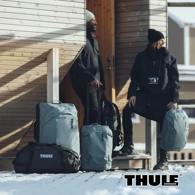 【Thule 都樂】Chasm Chasm 90L 手提袋 黑色 (週年慶/露營/旅行/收納)