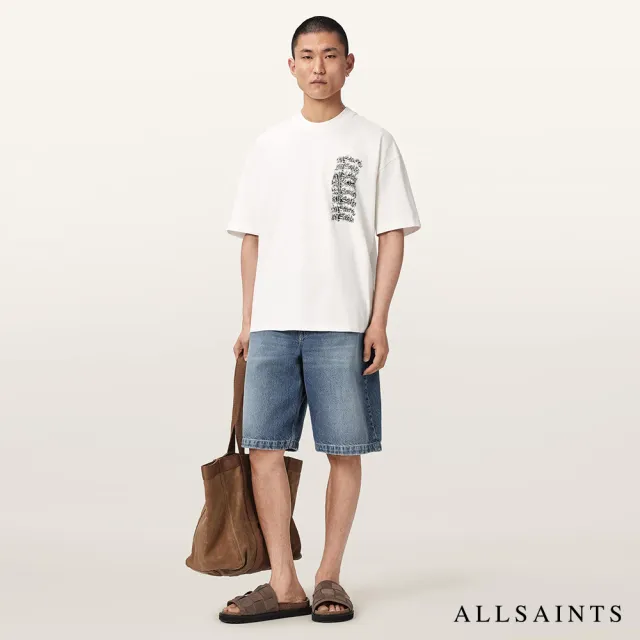 【ALLSAINTS】REPEAT 手繪圖騰T恤 M011PF(寬鬆版型)
