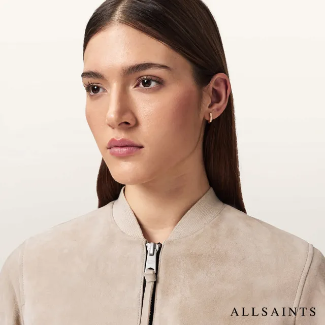 【ALLSAINTS】ORTEN 麂皮羊皮飛行員皮衣外套 W041LD(常規版型)