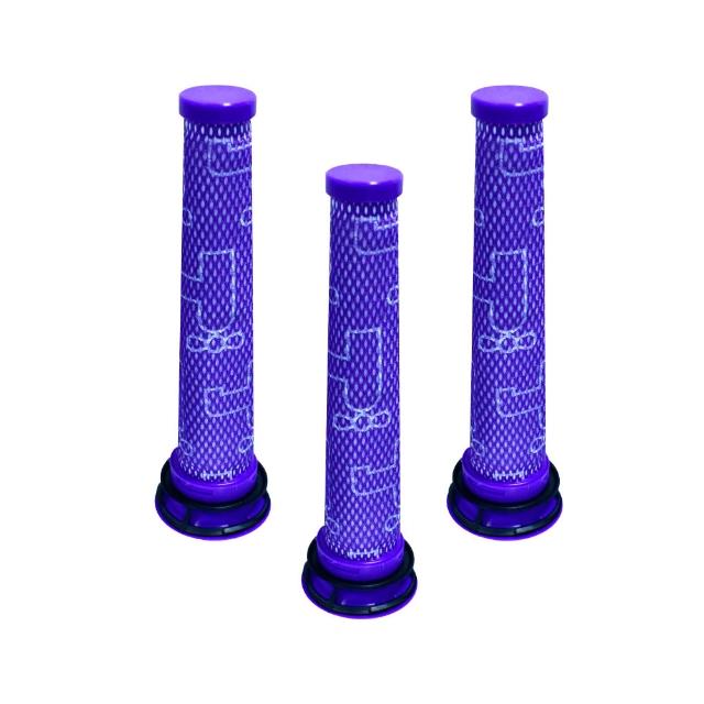 【Have Green Days 綠綠好日】三入組_適用 Dyson 戴森 V6 V7 V8 SV07 SV08 SV09 吸塵器前置濾芯