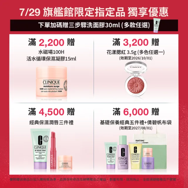 【CLINIQUE 倩碧】花漾腮紅3.5g(小花腮紅)