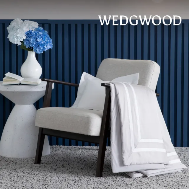 【WEDGWOOD】買一送一｜冰感天絲雙人涼被 100%萊賽爾天絲 300織(印花素面任選/英國皇室認證/涼感)