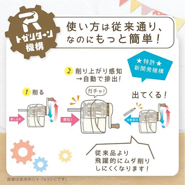 【SONIC】LV-7633 透明自動退出筆機