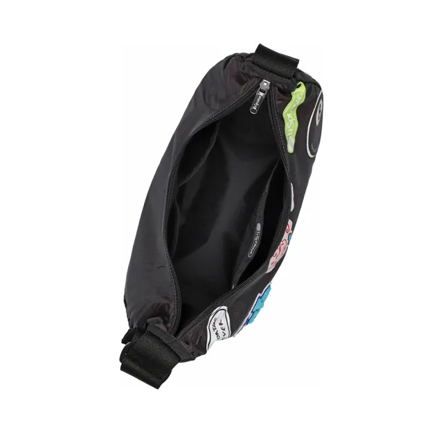 【Lesportsac】Patch Small Adjustable Hobo 小型肩背包 月亮包 手提包 送禮 禮物 推薦(美式拼貼風)