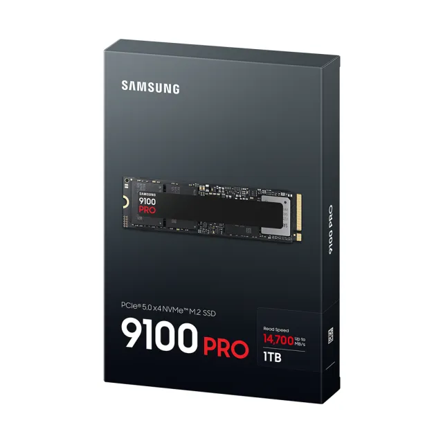 【Samsung 三星】9100 PRO 1TB M.2 2280 PCIe 5.0 SSD固態硬碟(MZ-VAP1T0BW)