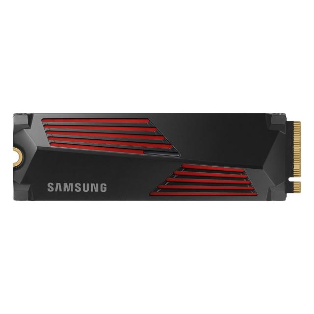 【Samsung 三星】990 PRO 4TB Gen4 PCIe SSD固態硬碟 含散熱(MZ-V9P4T0CW/5年保/7450MB/s)