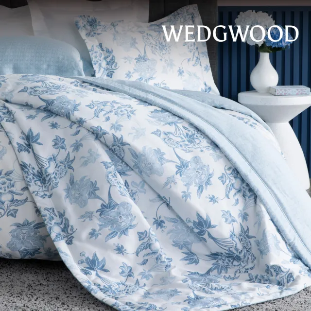 【WEDGWOOD】買一送一｜冰感天絲/純棉單人涼被 (英國品牌2件合購組｜涼感任選)