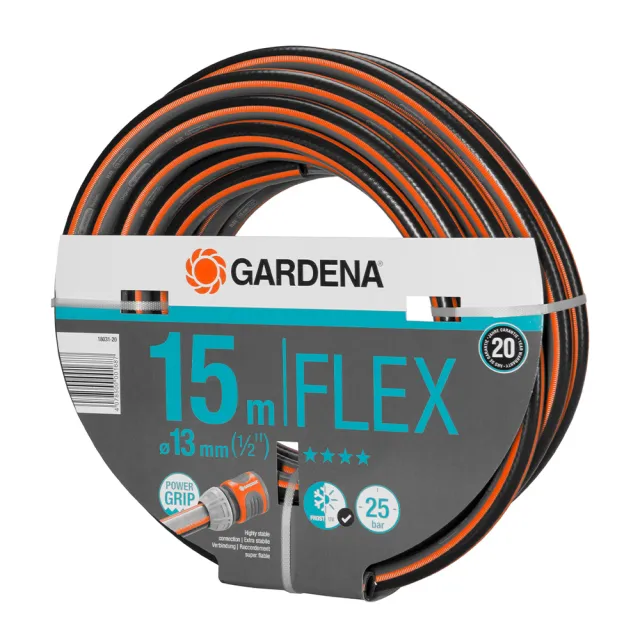 【GARDENA】Comfort韌性4分水管 13mmx15M 18031