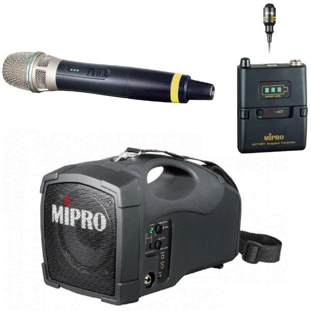 【MIPRO】送原廠背包超迷你肩掛式藍芽無線喊話器(MA-101G)