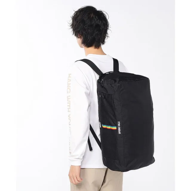 【CHUMS】CHUMS 休閒 Spring Dale Boston Bag 40波士頓包(40L) 黑/彩虹 男女 (CH604016K042)