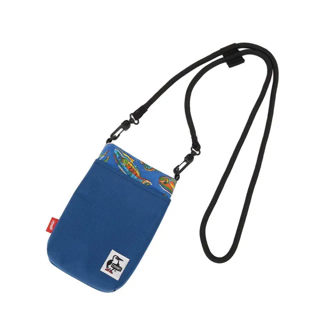 【CHUMS】CHUMS 休閒 Rope Shoulder Pouch Sweat Nylon手機收納肩背包 Fish 男女 (CH603815Z405)