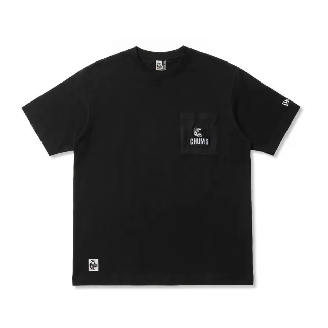 【CHUMS】CHUMS 休閒 CHUMS x NEW ERA DJ Booby T短袖上衣 黑色 男 (CH012896K001)