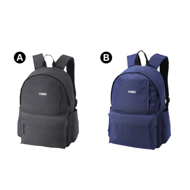 【K-SWISS】大容量休閒後背包 書包 防撞筆電收納 26FW BACKPACK 2 男包女包 多色 (BG819)
