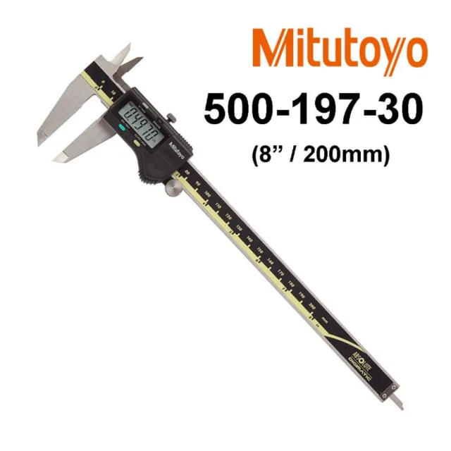 日本三豐Mitutoyo 500-197-30 日本製液晶電子卡尺(200mm)