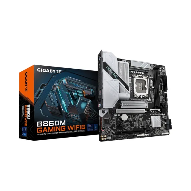 【技嘉】顯卡+主機板★GeForce RTX5070 WINDFORCE OC SFF 12G 顯示卡+B860M GAMING WIFI6 DDR5 Intel主機板