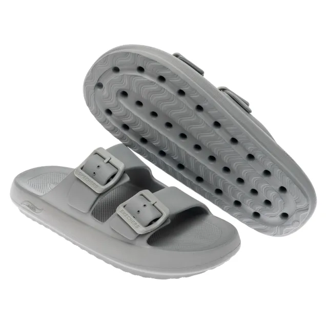 【SKECHERS】男鞋 休閒系列 涼鞋 拖鞋 ARCH FIT HORIZON(243336GRY)