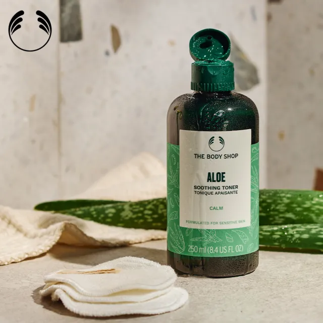 【THE BODY SHOP 美體小舖】蘆薈舒緩保濕組(調理水250ML+日霜50ML)(雙11限定/雙11獨家)1111campaign