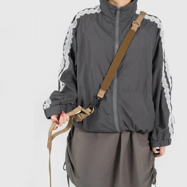 【SPUTNIK 斯普尼克】Ultra Explore 寵物牽繩 Leash-M 卡其色 (寵物牽繩/貓狗適用/寵物外出用品)