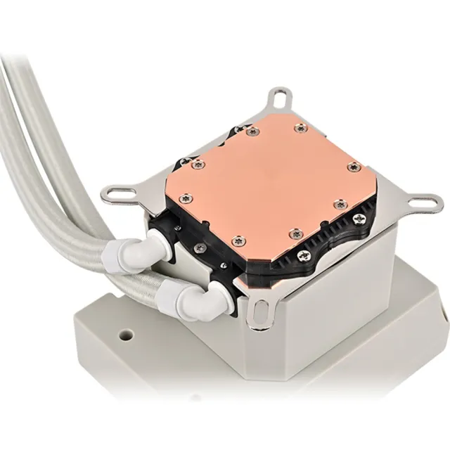 【Thermaltake 曜越】Retro 360 Ultra ARGB Sync一體式水冷散熱器 3.7 ”LCD液晶螢幕 2500 RPM 復古