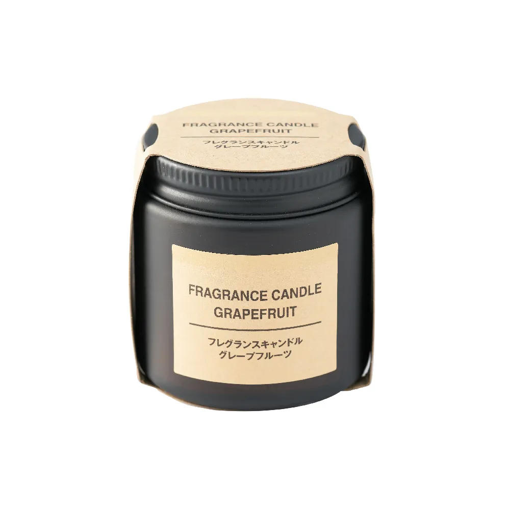 【MUJI 無印良品】芬香蠟燭.葡萄柚香味/85g