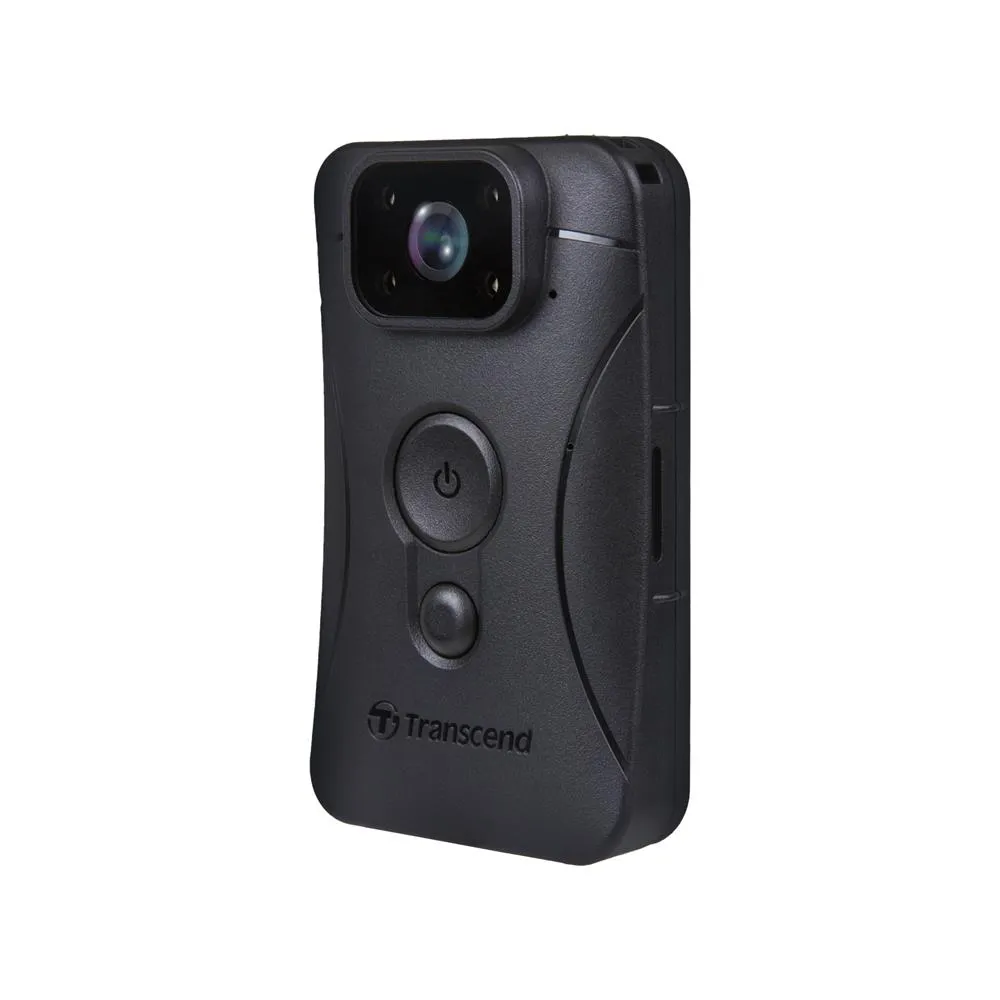 【Transcend 創見】DrivePro Body 10D 防手震 紅外線夜視 軍規防摔密錄器攝影機-附64GB記憶卡(TS64GDPB10D)