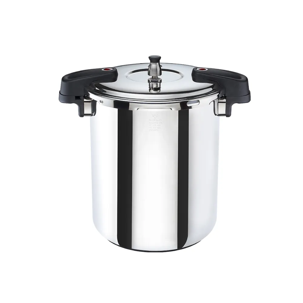 【Buffalo 牛頭牌】雅適商用快鍋20L (壓力鍋/304不鏽鋼/SGS檢測/電磁爐.IH爐可/營業用)