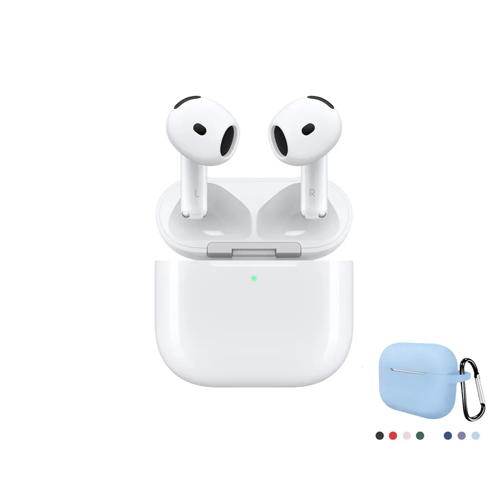 保護套+掛鉤組【Apple】AirPods 4(主動式降噪款)