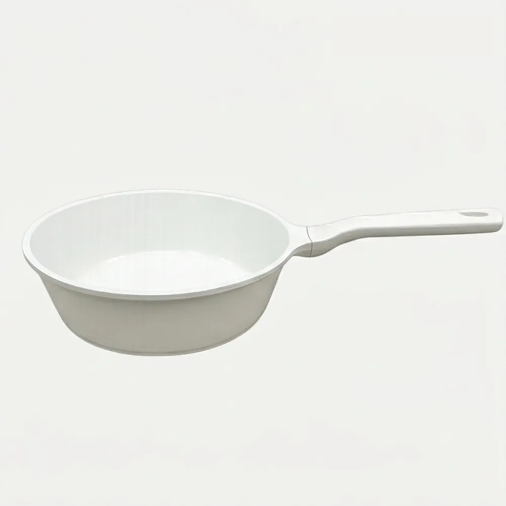 【MH家居KITCHEN】韓國製不沾平底深煎鍋26cm(平底鍋/不沾鍋/IH爐可用)