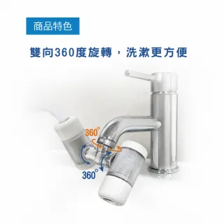 【特力屋】全方位除氯濾淨導水器 T60