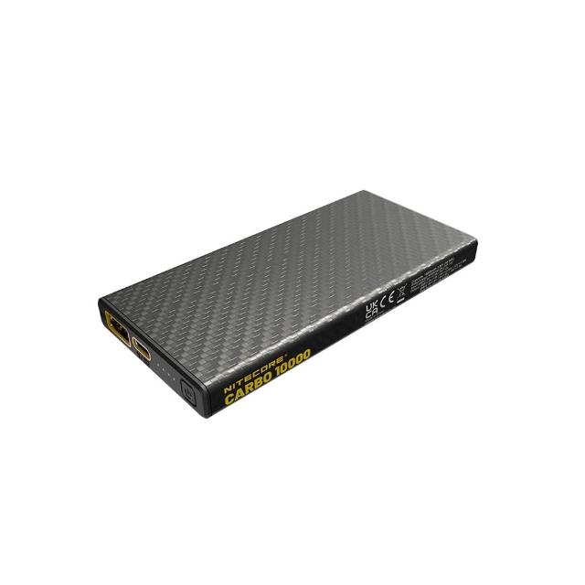 【NITECORE】電筒王 CARBO 10000 輕量行動電源 碳纖一體外殼 登山 戶外 越野跑 NB10000