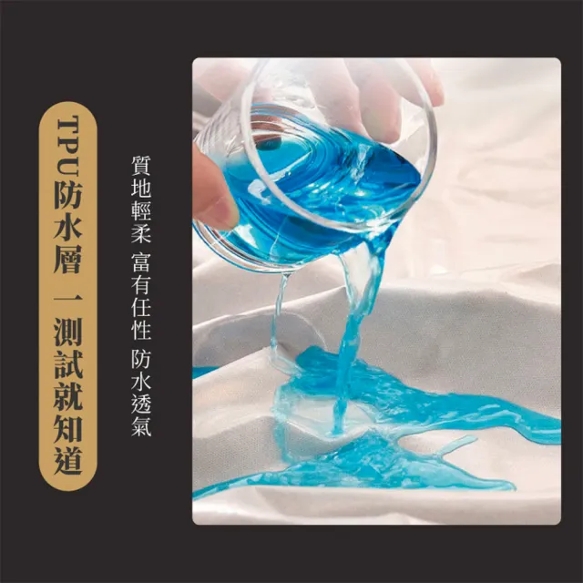 【寢聚 Sleep Club】買一送一 超防水防塵防蹣 保潔墊 床包(單人/雙人/加大任選 床包 床單 床墊 床套)