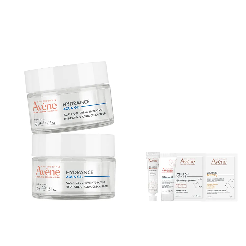 【Avene 雅漾】官方直營 水光加倍組(50mlx2入)