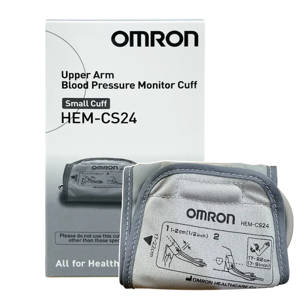 【OMRON 歐姆龍】原廠血壓計壓脈帶-軟式含接頭(兒童款S 17-22cm HEM-CS24)