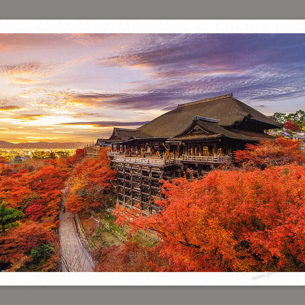 【Pintoo】拼圖1000片 - 日本京都 - 清水寺(交換禮物/聖誕禮物/新年禮物)
