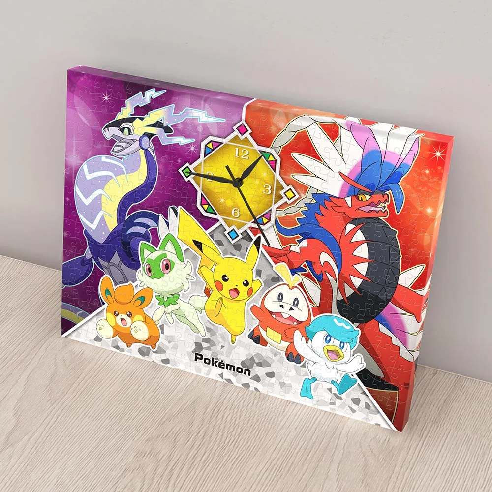 【Pintoo】POKEMON 精靈寶可夢 - 朱紫 - 366片無框時鐘拼圖(交換禮物/聖誕禮物/新年禮物)