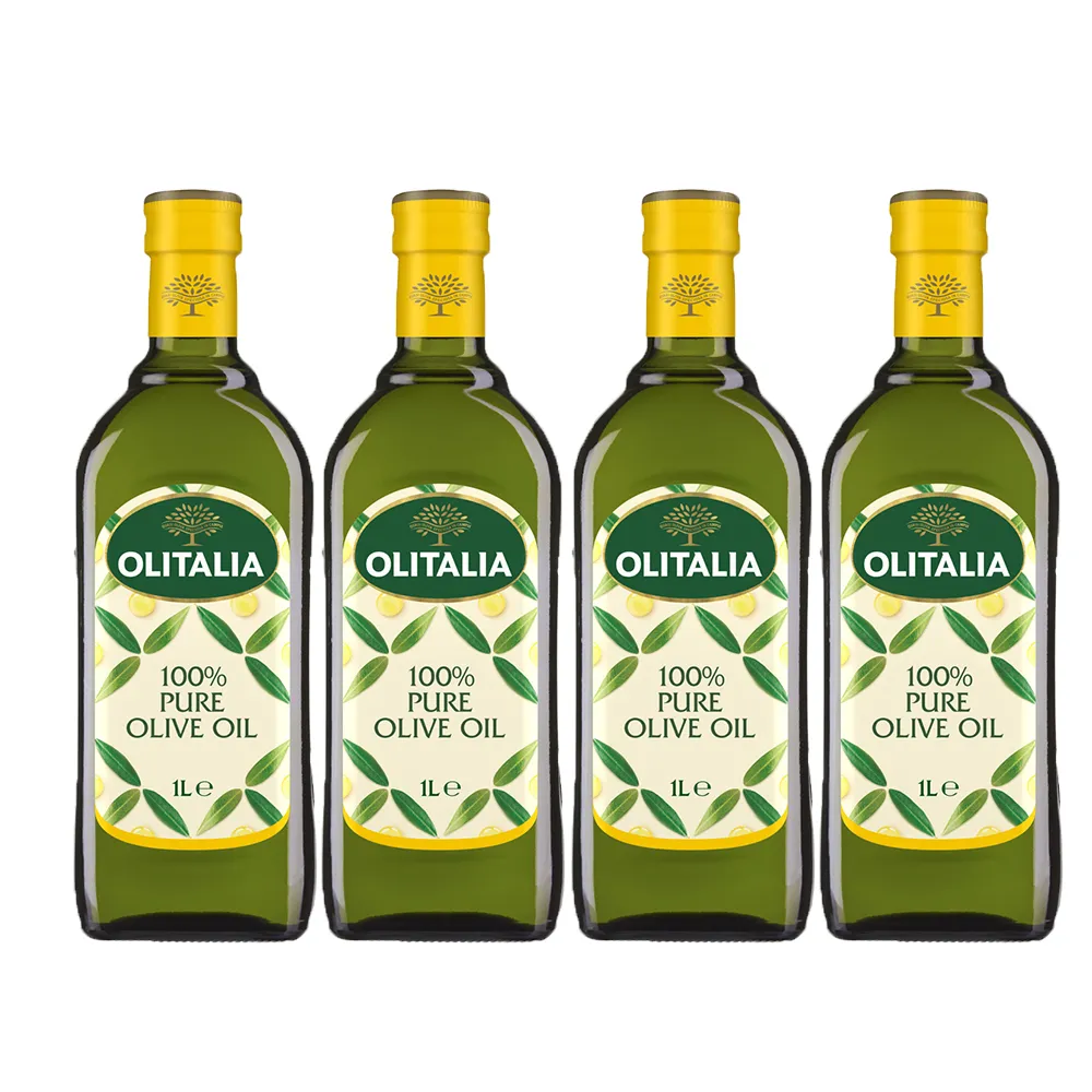 【Olitalia 奧利塔】超值純橄欖油(1000mlx4瓶)