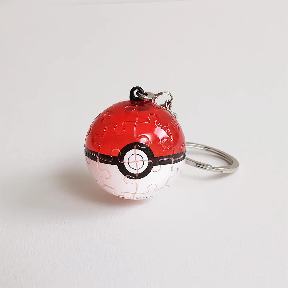 【Pintoo】24片立體鑰匙圈拼圖 - POKEMON 精靈寶可夢 - 精靈球 - 神奇寶貝球(交換禮物/聖誕禮物/新年禮物)